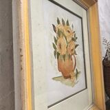 Table bouquets of yellow roses