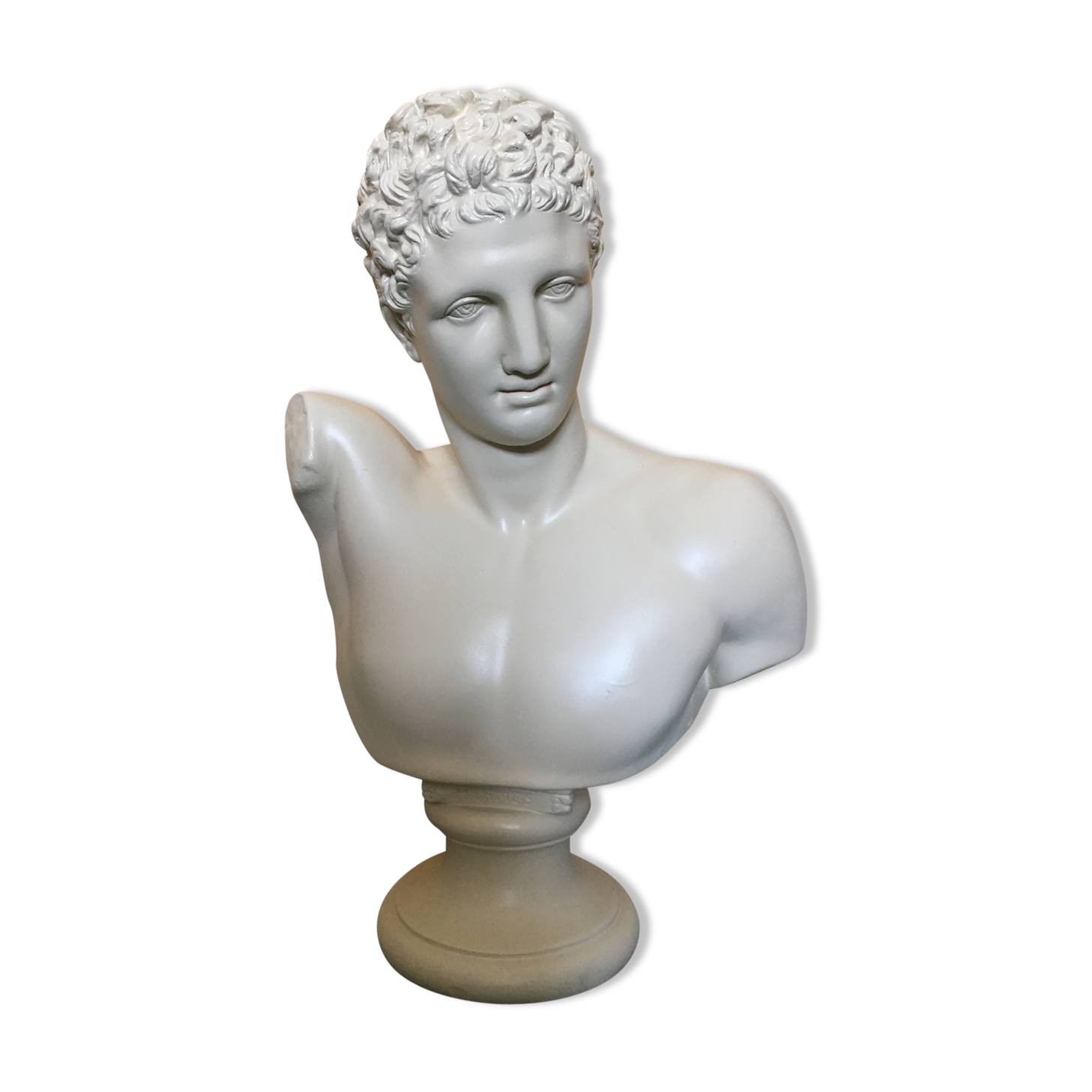 Bust of Hermes in plaster