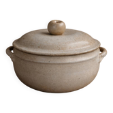 Vintage stoneware soup tureen from the 1950s.