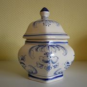 Hexagonal candy in earthenware 1970