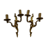 Bronze sconces