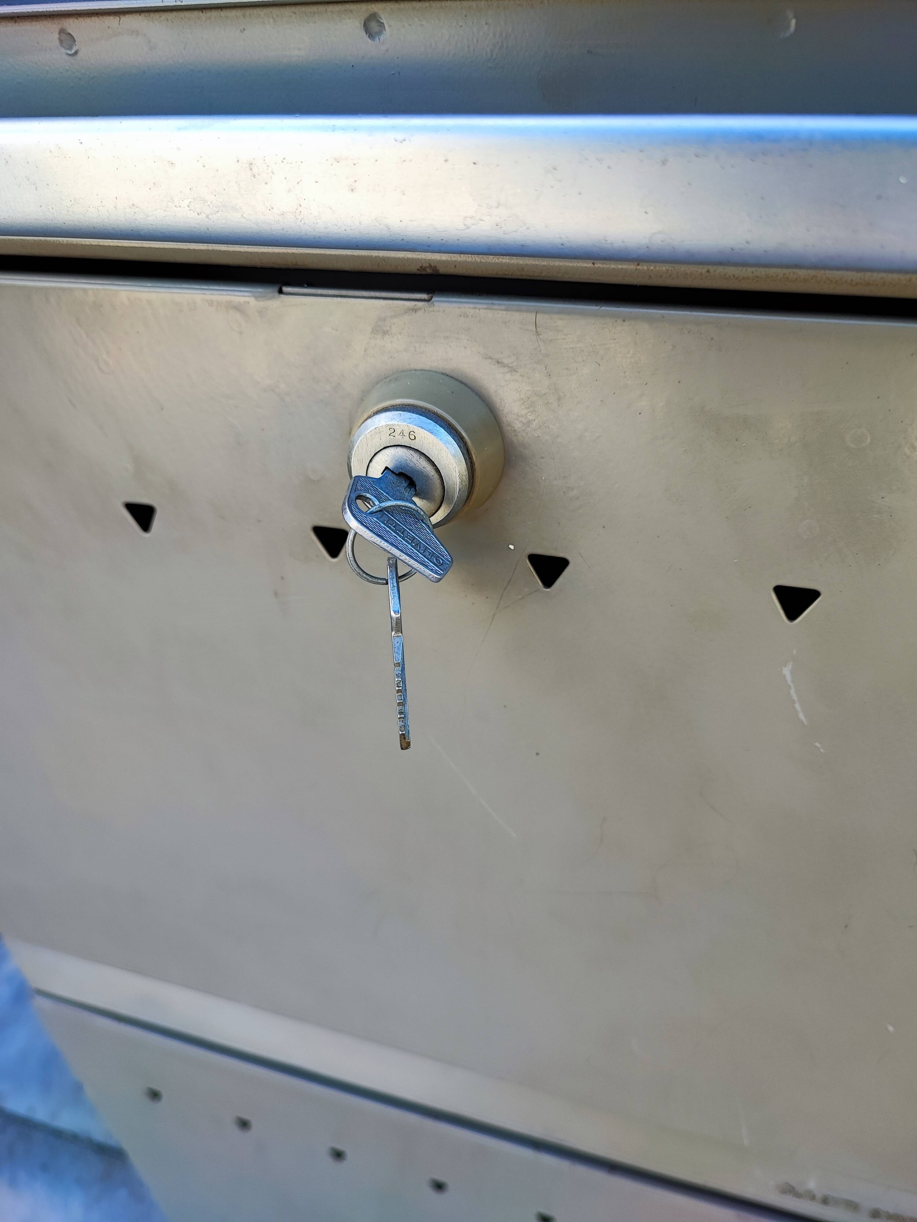 Storage cabinet Olivetti Metal Synthesis file