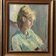 Painting Portrait of a woman oil on canvas