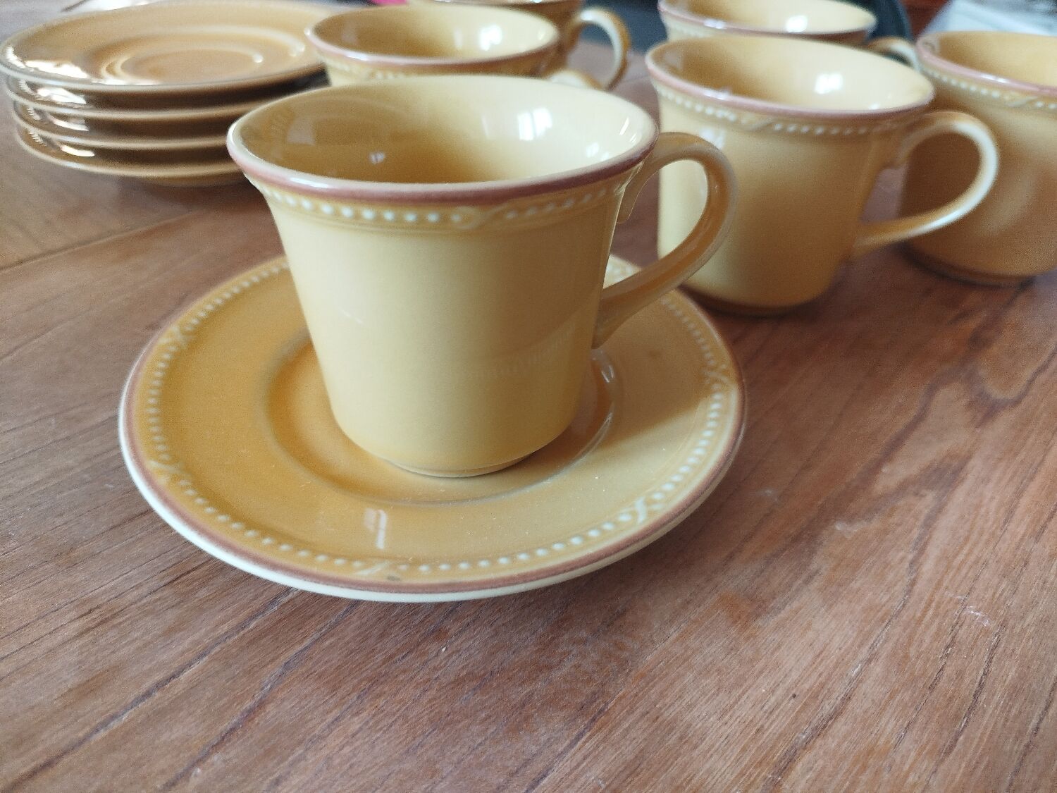 Vintage coffee cup set