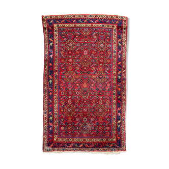 Handmade ancient persian hamadan carpet 120x204 cm