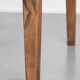 Antique French oak dining table for 6 to 8 people with three drawers