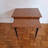 Set of 2 vintage nesting tables