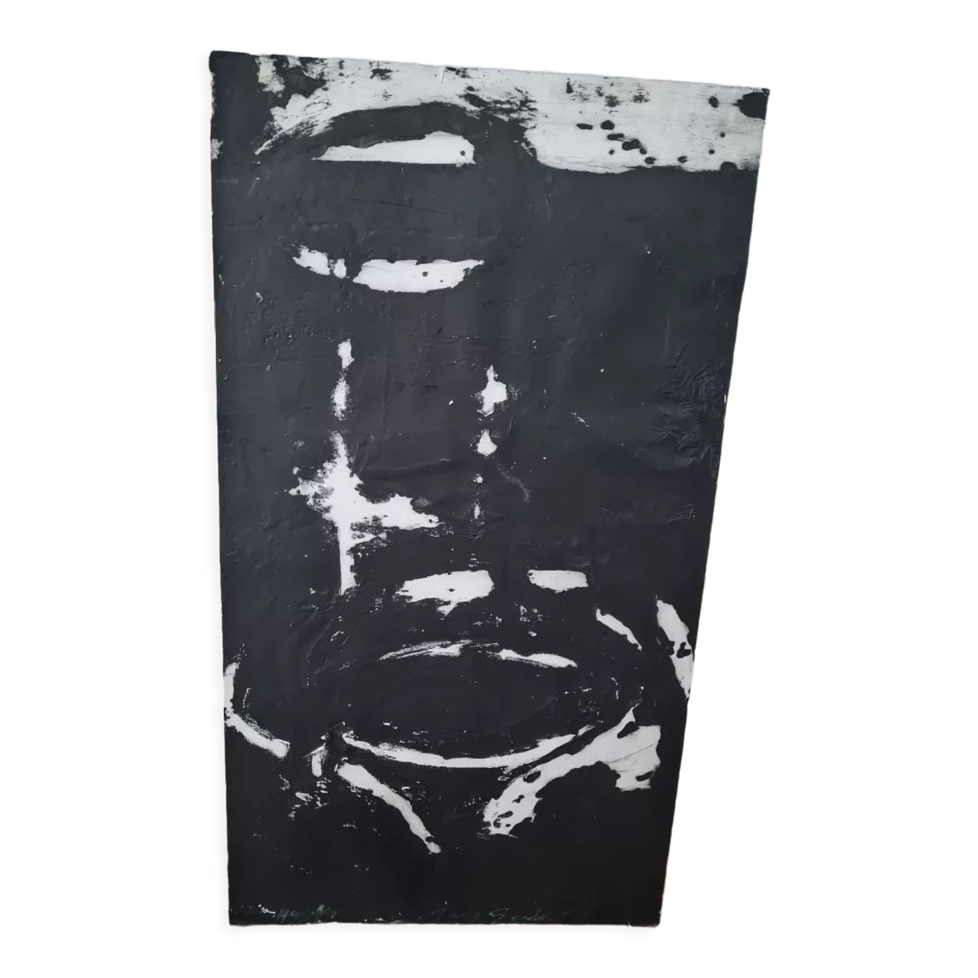 Tony Soulié large black and white aquagravure signed