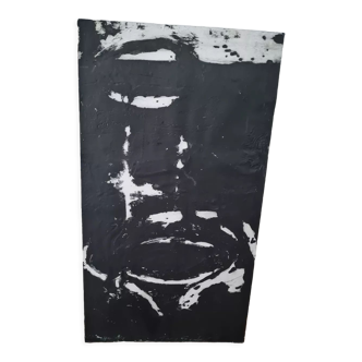 Tony Soulié large black and white aquagravure signed