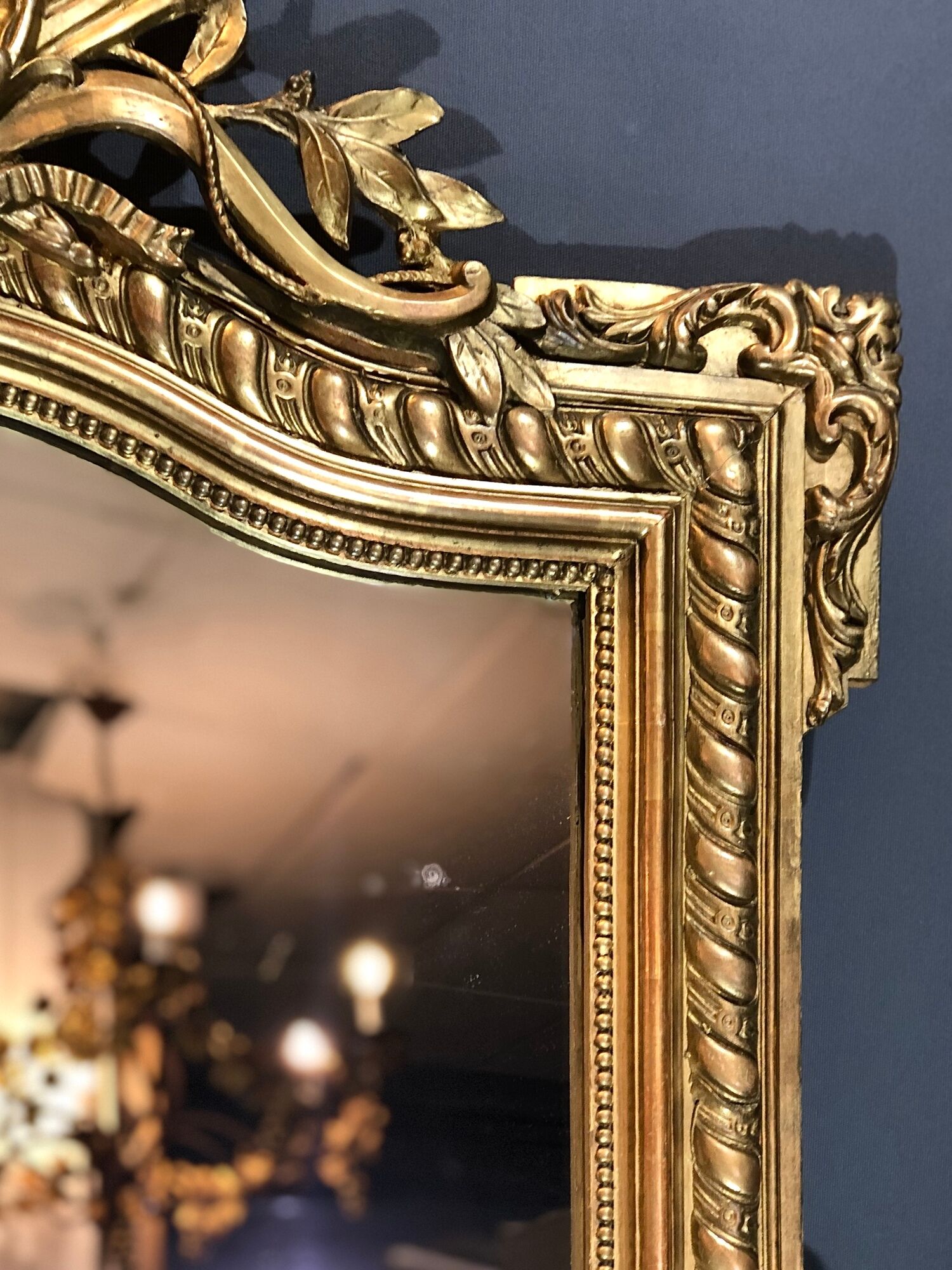 Miroir ancien 123x83 cm XIXè