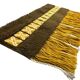 Vintage rug ochre yellow - brown / floor rug / wall tapestry