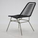 Chaise d'appoint Spaghetti des années 1970, Allemagne