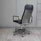 Swivel office chair in black leather - Frederick Scott for Hill - UK - 1970's