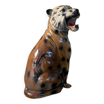 Tigre en céramique vintage