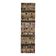 1970s Turkish Oushak Handmade Wool Cotton Brown Kilim Runner Rug 114x452