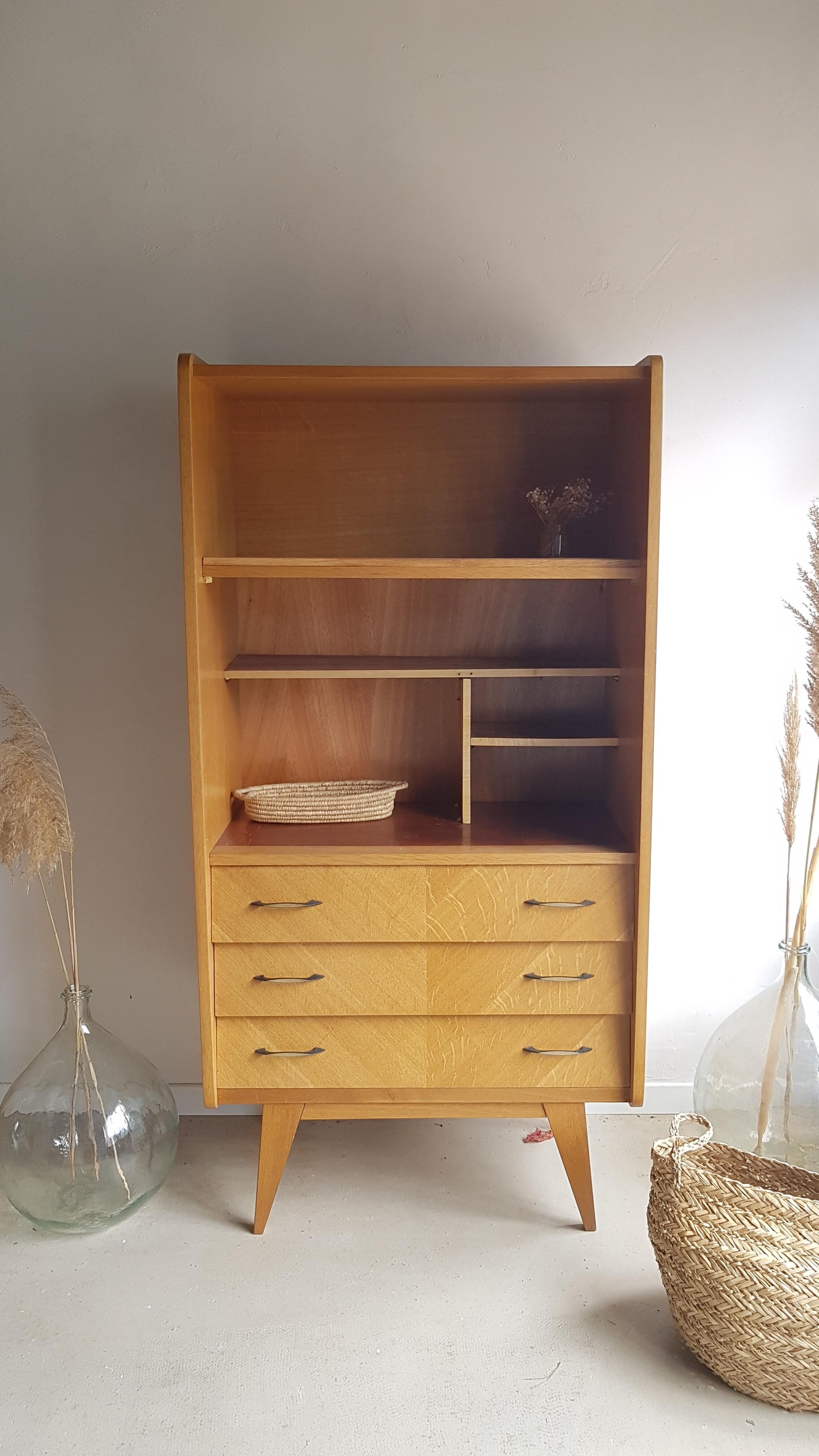 Bookcase feet compass 60