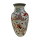 Vase en faïence décor japonisant