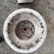 Pair of Medici vintage antique stone planters
