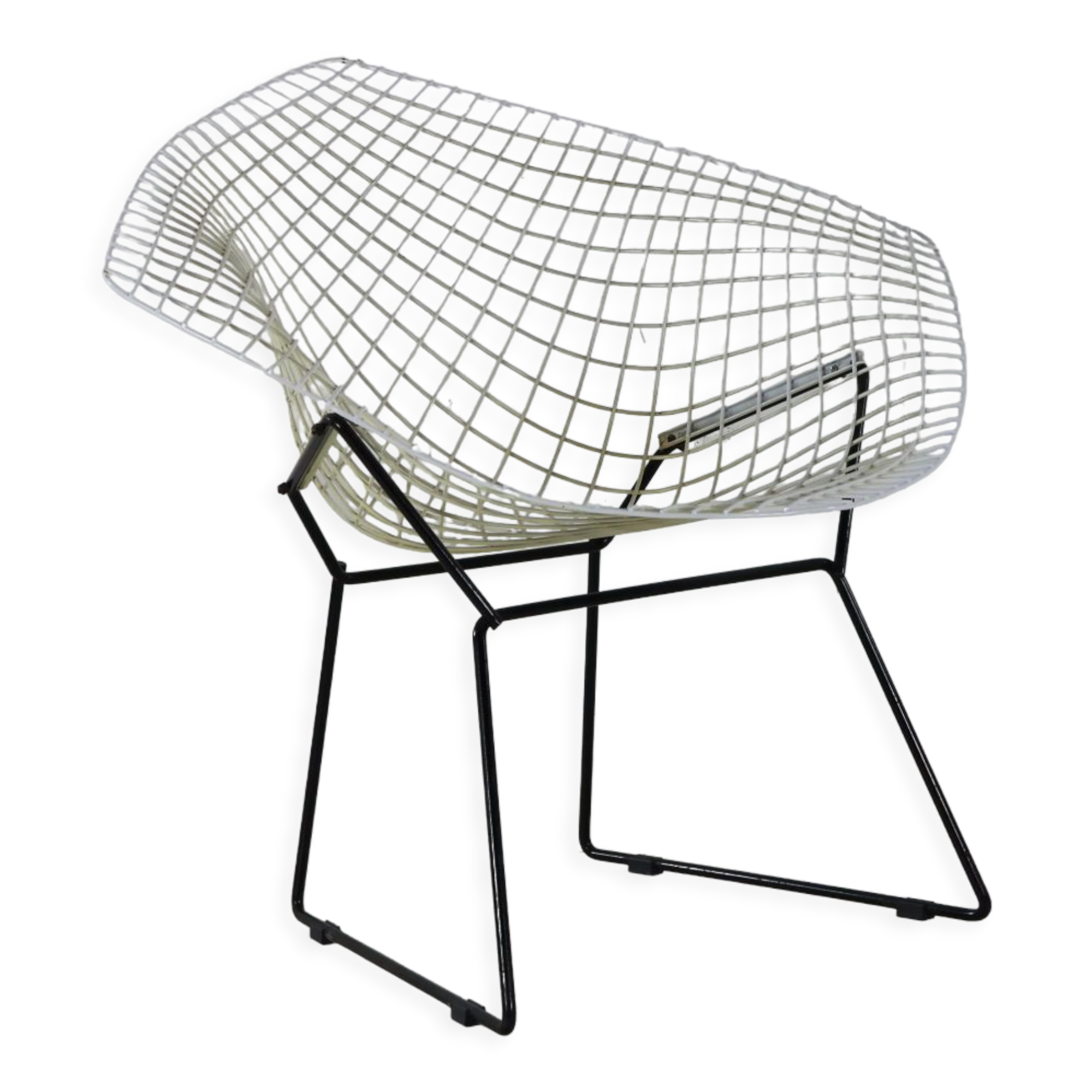 Fauteuil Diamond design seventies par Harry Bertoia pour Knoll