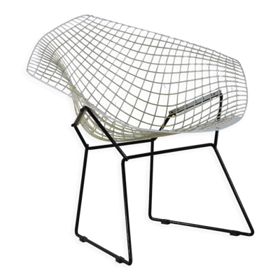 Fauteuil Diamond design seventies par Harry Bertoia pour Knoll