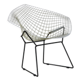 Seventies design Diamond chair by Harry Bertoia for Knoll