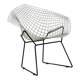 Fauteuil Diamond design seventies par Harry Bertoia pour Knoll