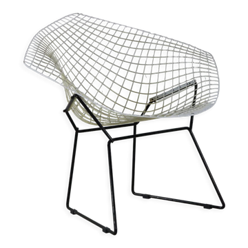 Seventies design Diamond chair by Harry Bertoia for Knoll