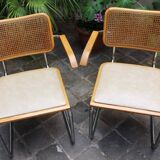 Cesca B64 x4 armchairs Marcel Breuer