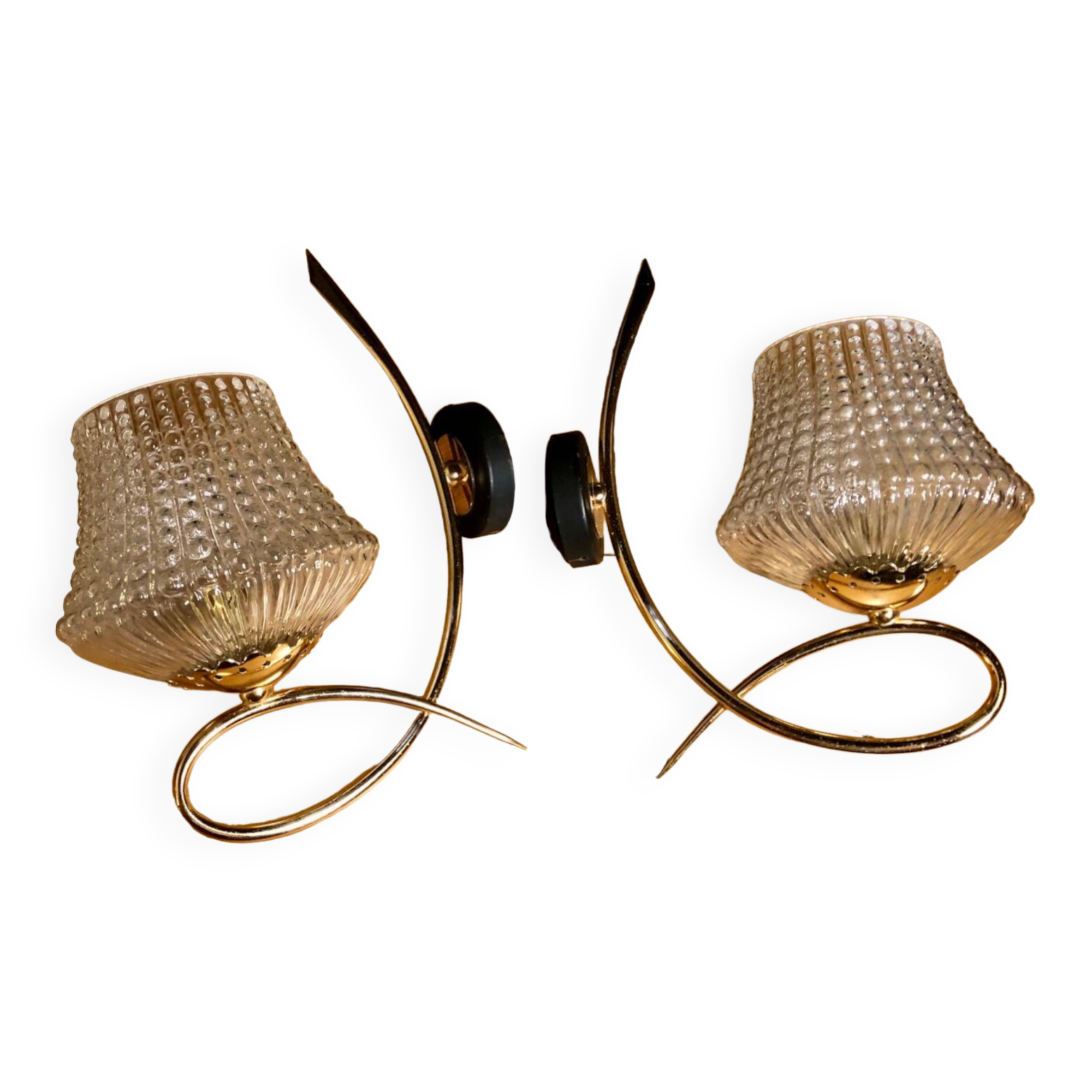 Vintage wall lights 1960