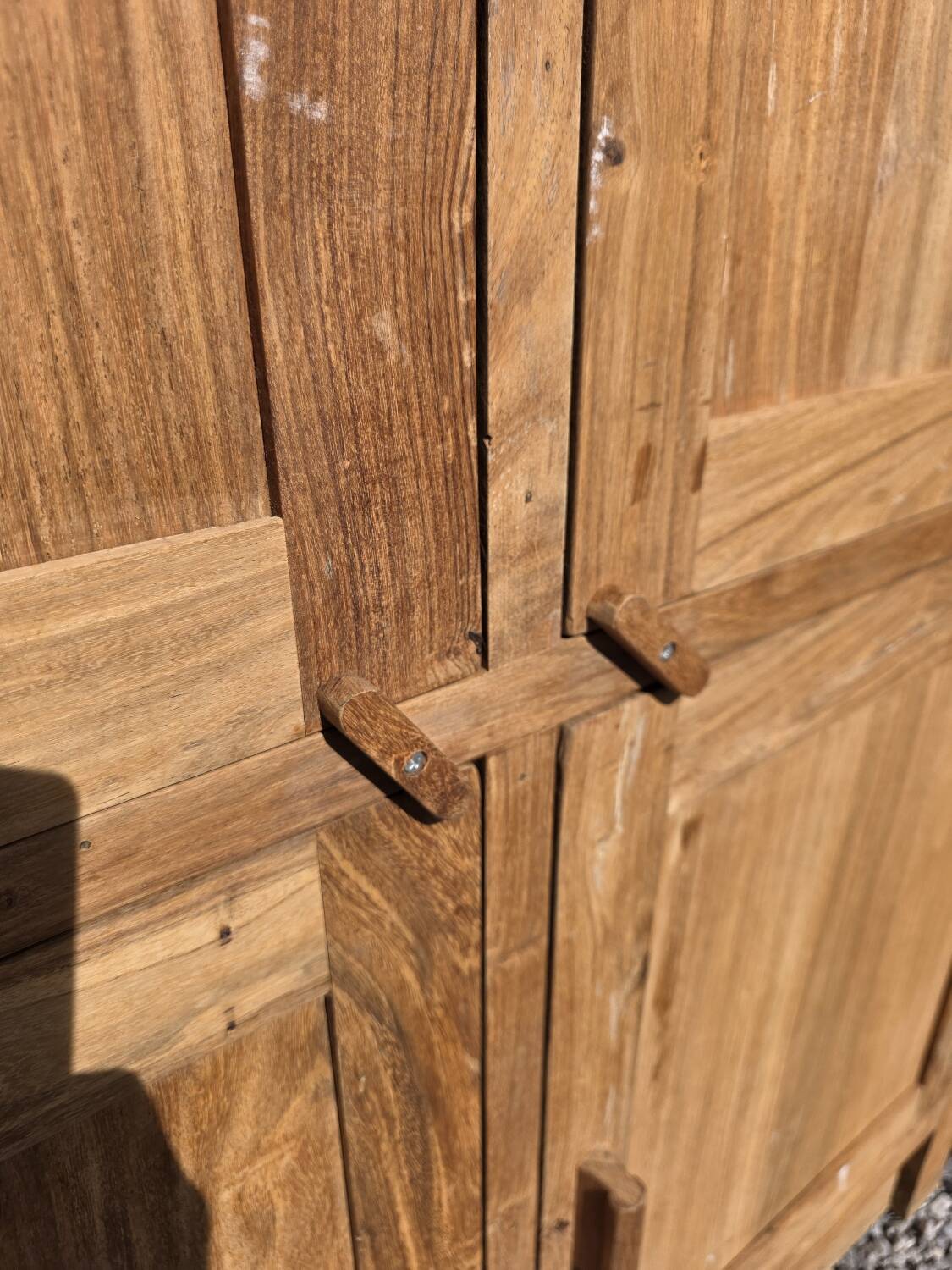 1980s teak 4-door sideboard