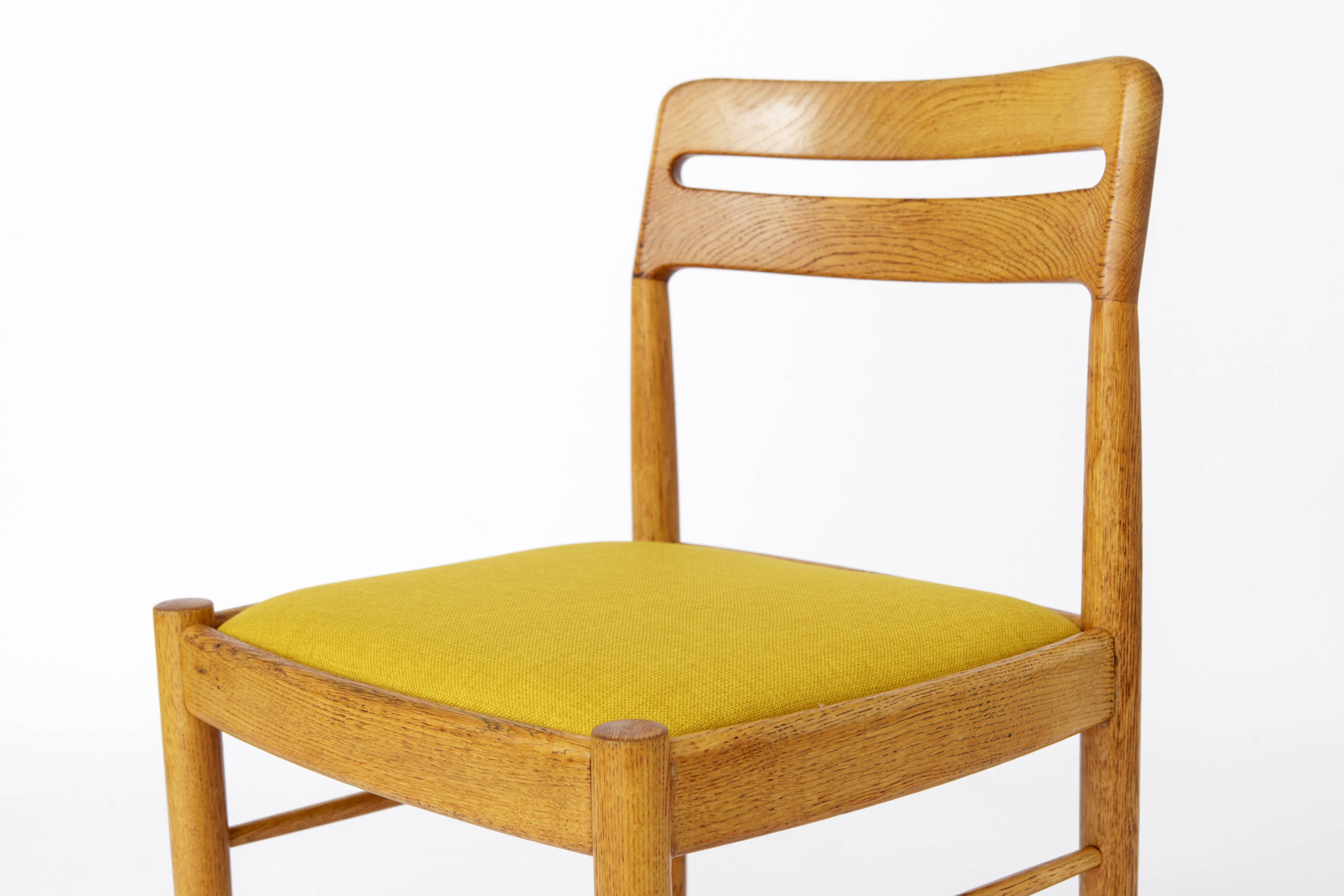 1 of 4 Vintage Chair Bramin Danish 60s-70s Oak