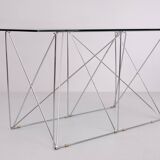 Max Sauze Dining Table With Foldable Base 1970s France