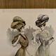 3 original fashion posters, Le Printemps newspaper, circa 1900