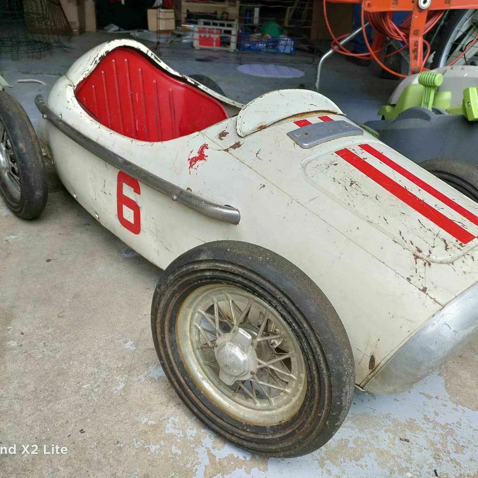 Lot De 4 Roues Pour Voiture à Pédales - Ferrari Morelet Guerineau Indy - Occasion