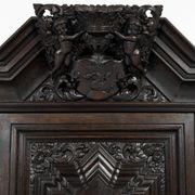 Cabinet néo-baroque de Danzig en chêne - vers 1870-1880