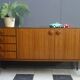 1960s wood swedish sideboard