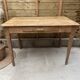 Solid wood desk Parisian credit bank