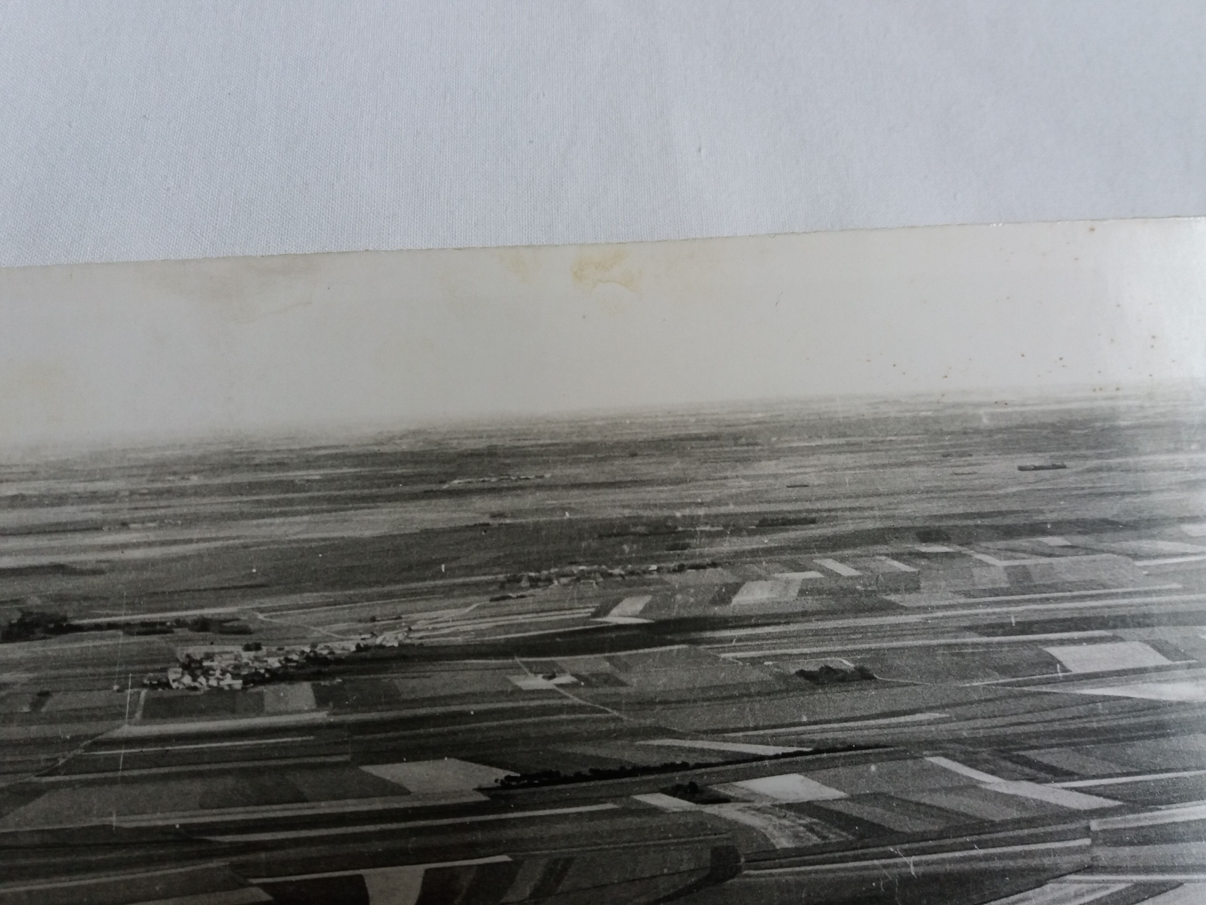 Aerial photography LaPie 1958 The plain of Beauce Greneville in Beauce