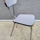 Chaise 1970 Formica gris