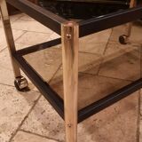 Metal roulette living room table