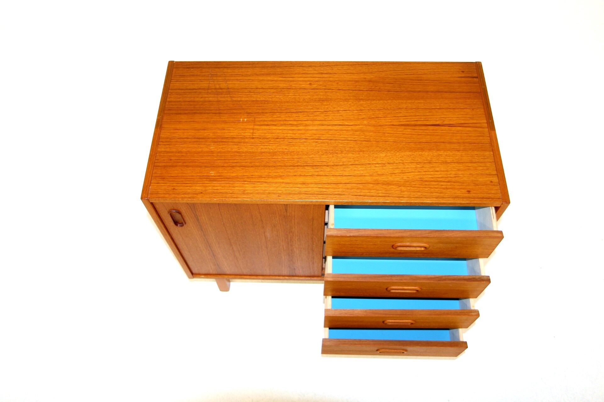 Commode en teck, Suède, 1960