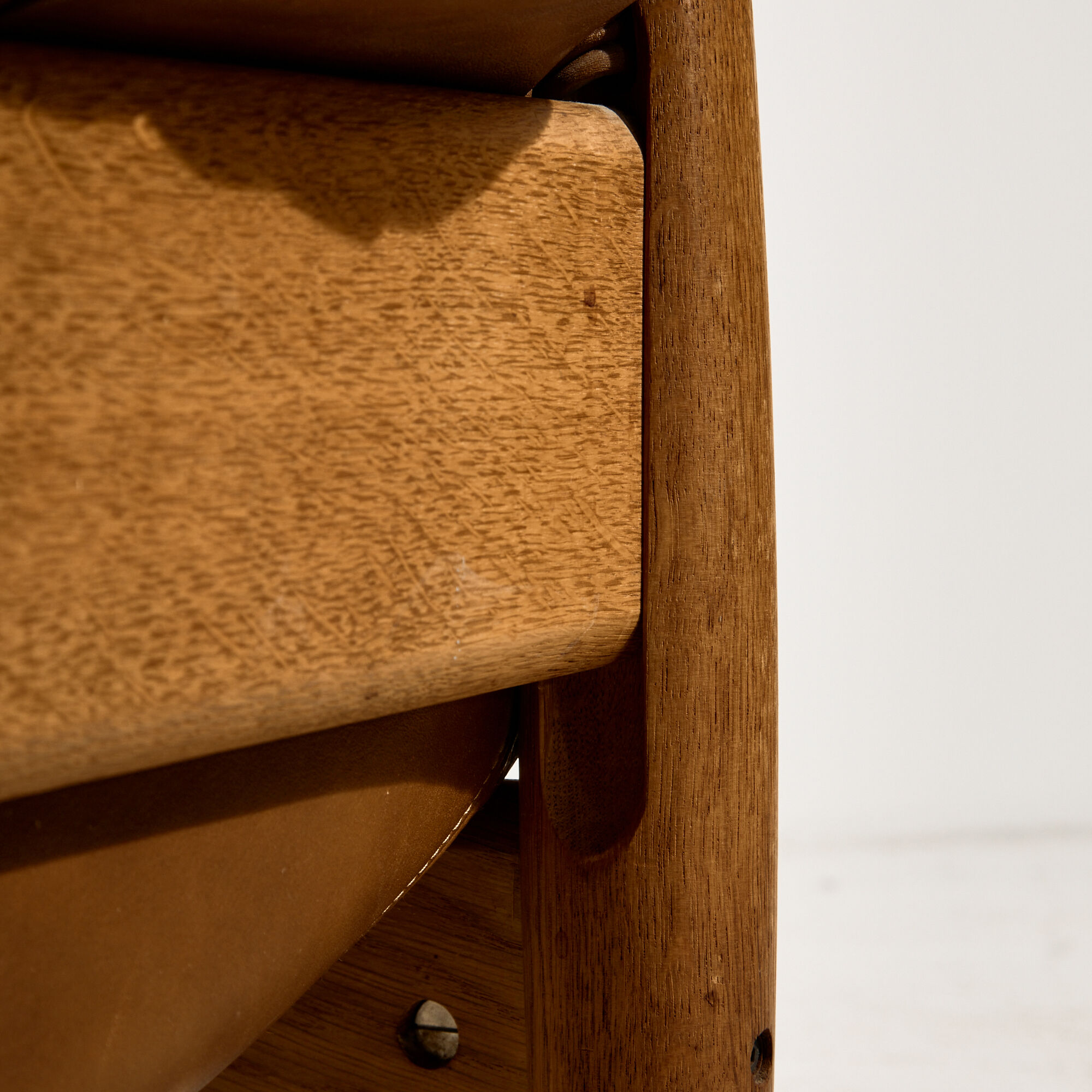 Danish leather lounge chair