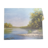 Oil on panel, Loire, 2014