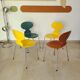 Vintage Scandinavian chairs designed by Arne Jacobsen for Fritz Hansen