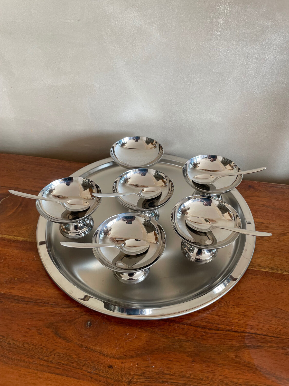 Guy Degrenne Ice Cream Service