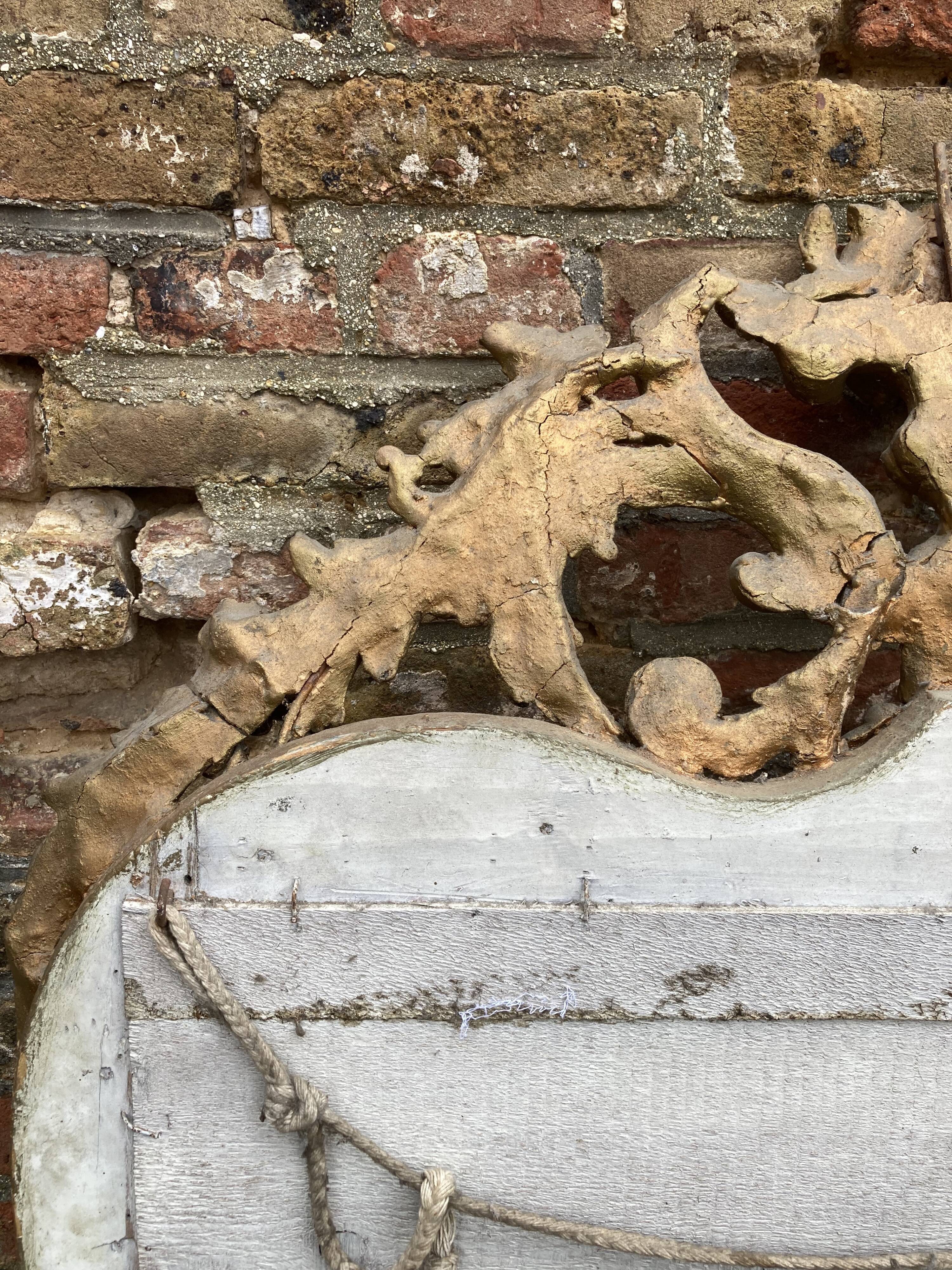 Old mirror rocaille style 178 x 96cm
