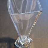 Contemporary crystal vase