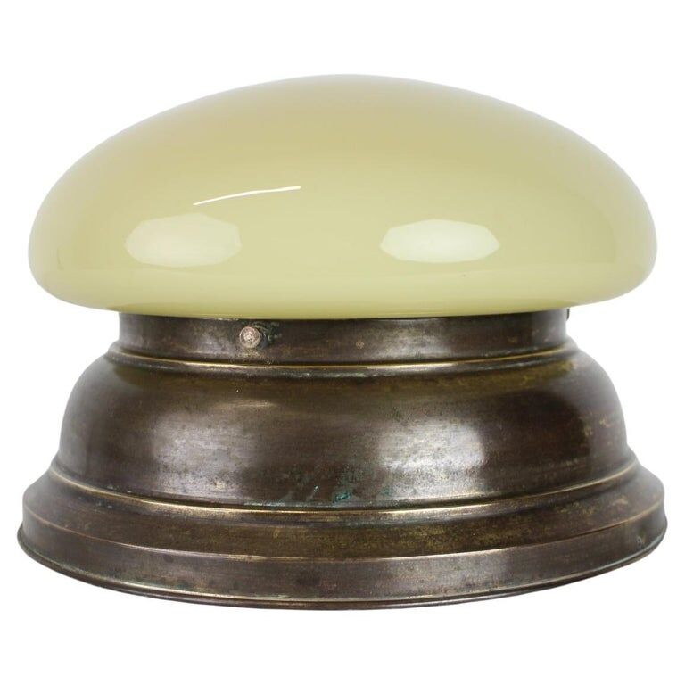 Art Deco Ceiling Lamp, circa 1920