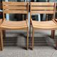 Suite de 4 chaises vintage Wilkhahn en bois clair – style scandinave