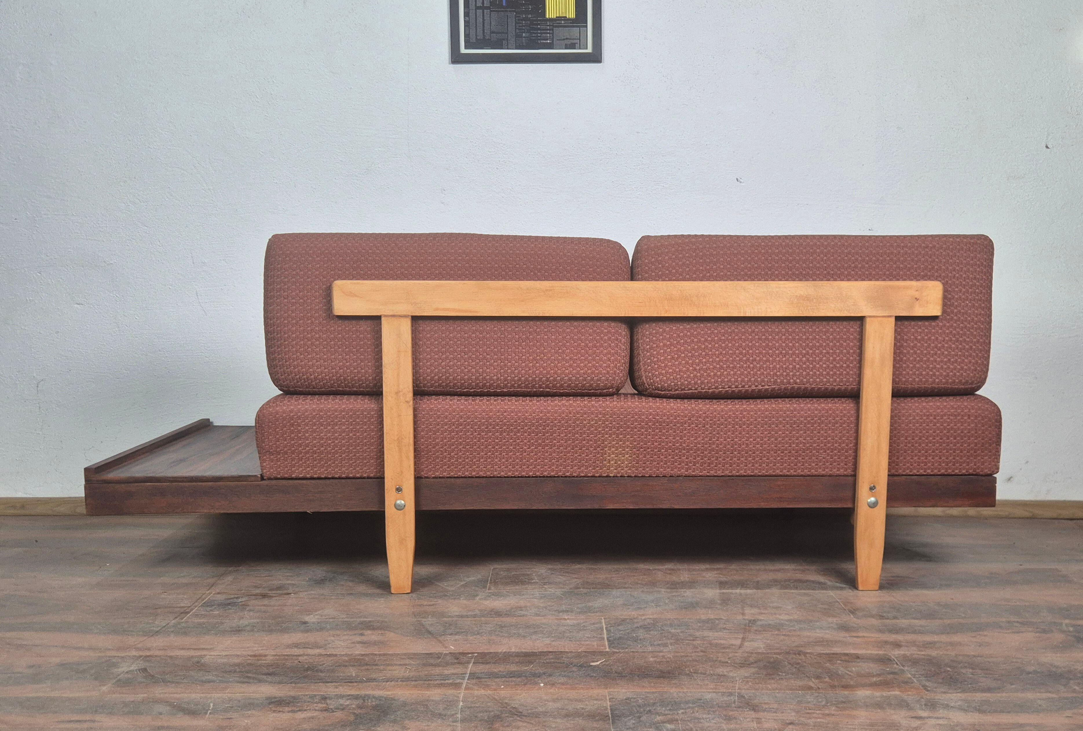 Vintage Scandinavian style daybed sofa